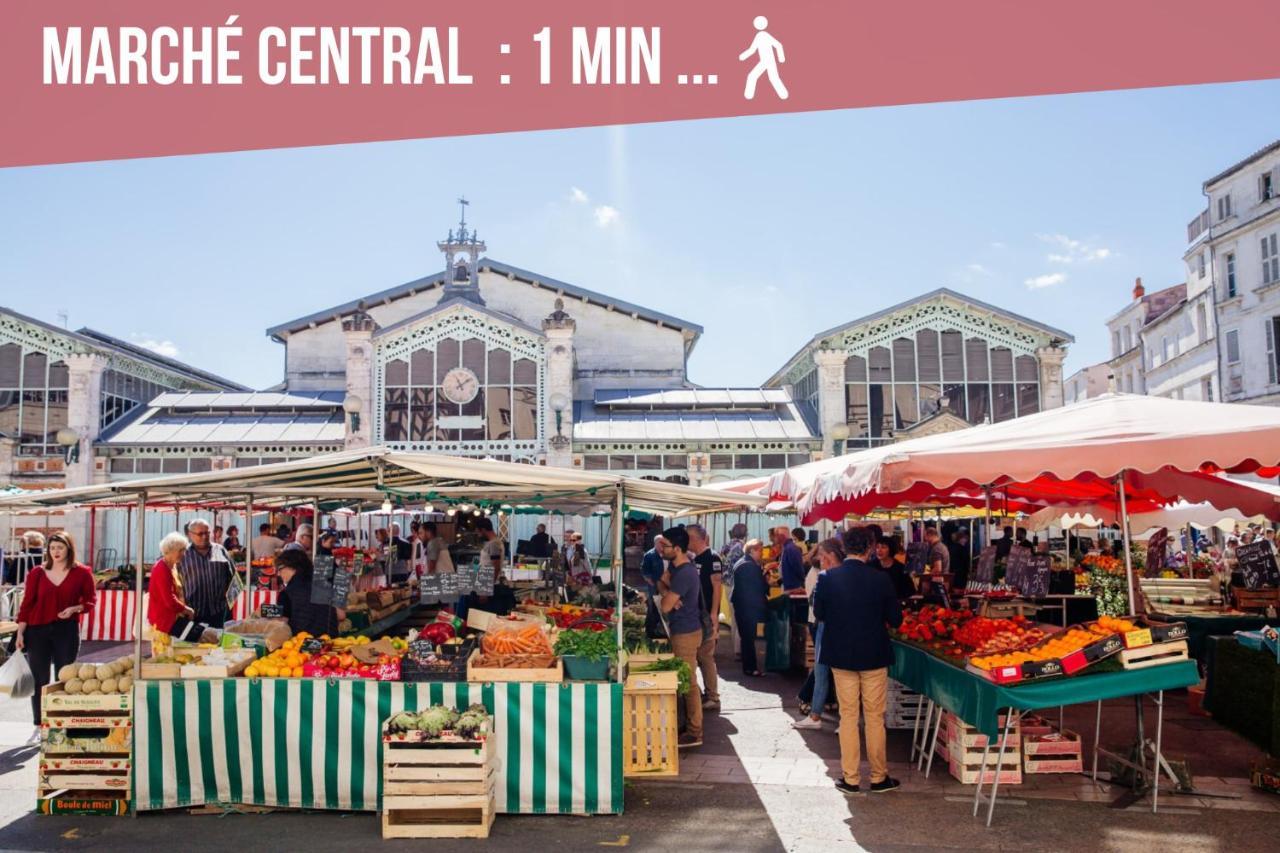 Ღ Marche Central • Au Coeur De Ville & Spacieux ラ・ロシェル エクステリア 写真